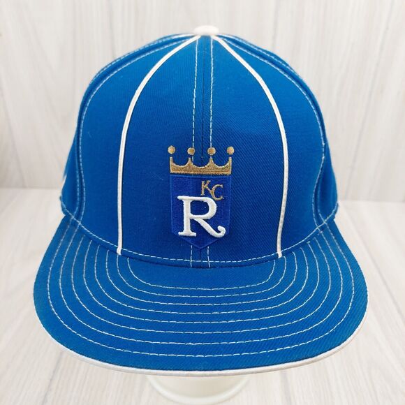 Kansas City Royals Hat Cap 7 7/8 American Needle Cooperstown Collection‎ Blue - Picture 1 of 8